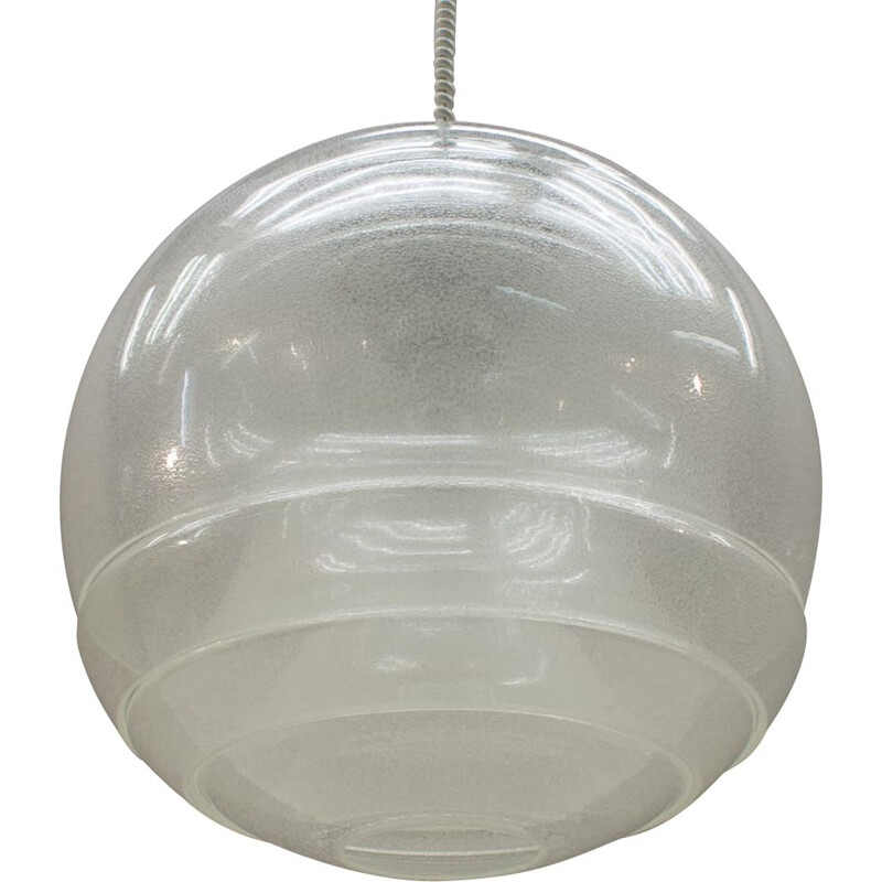 Vintage pendant light by Carlo Nason for Mazzega,1960