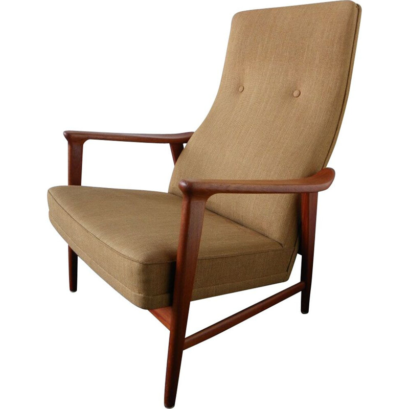 Chaise longue vintatge suédois des années 60 