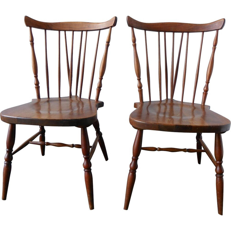 Ensemble de 2 chaises vintage pour Casala 1960