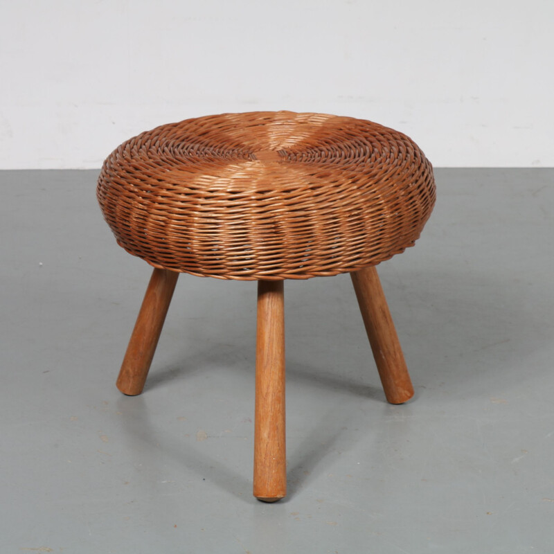 Vintage tripod stool by Tony Paul