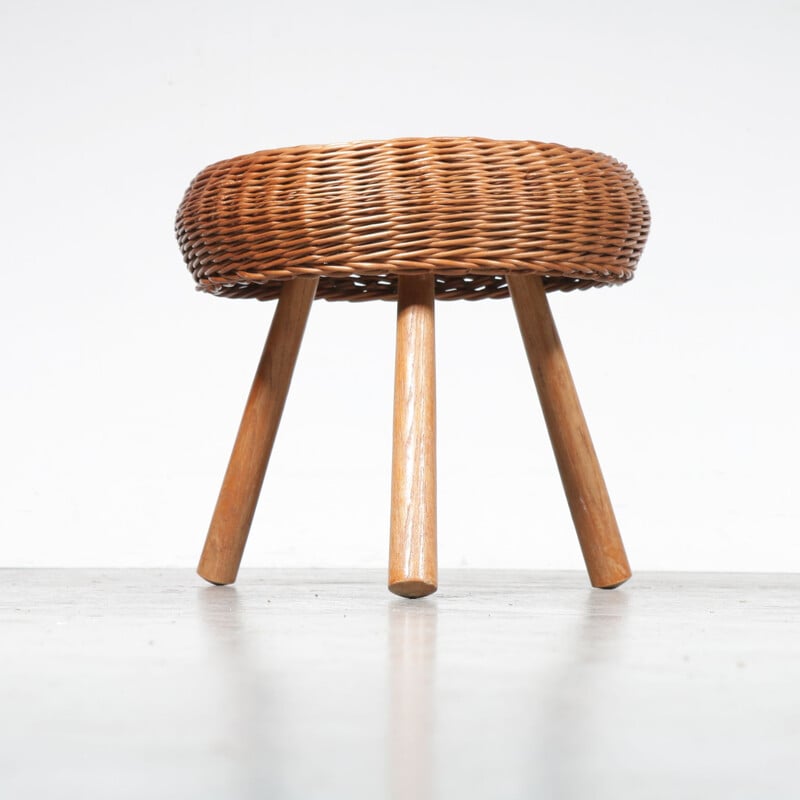 Vintage tripod stool by Tony Paul