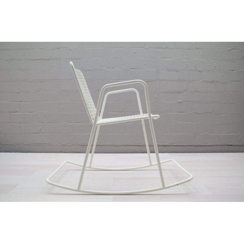 Vintage Wire Mesh rocking chair