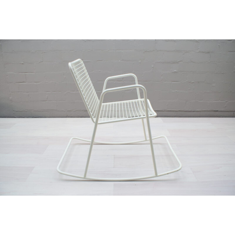 Vintage Wire Mesh rocking chair