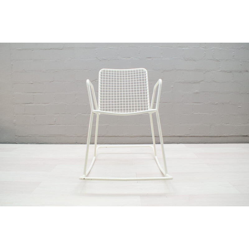 Vintage Wire Mesh rocking chair