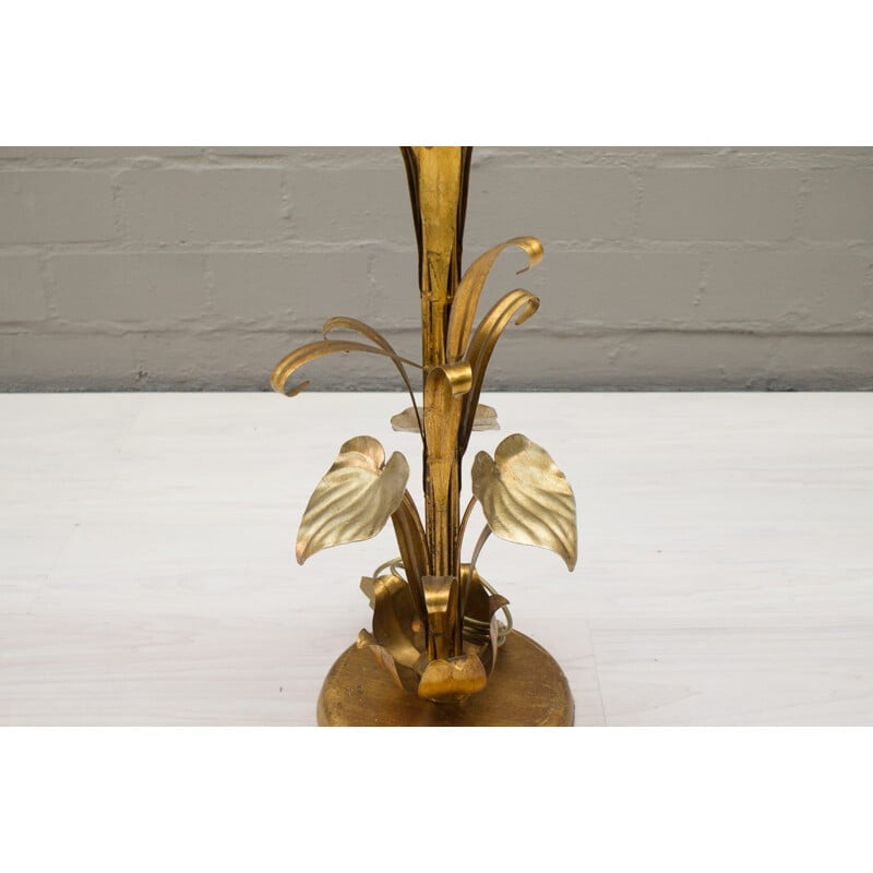 Vintage-Stehlampe Goldener Baum