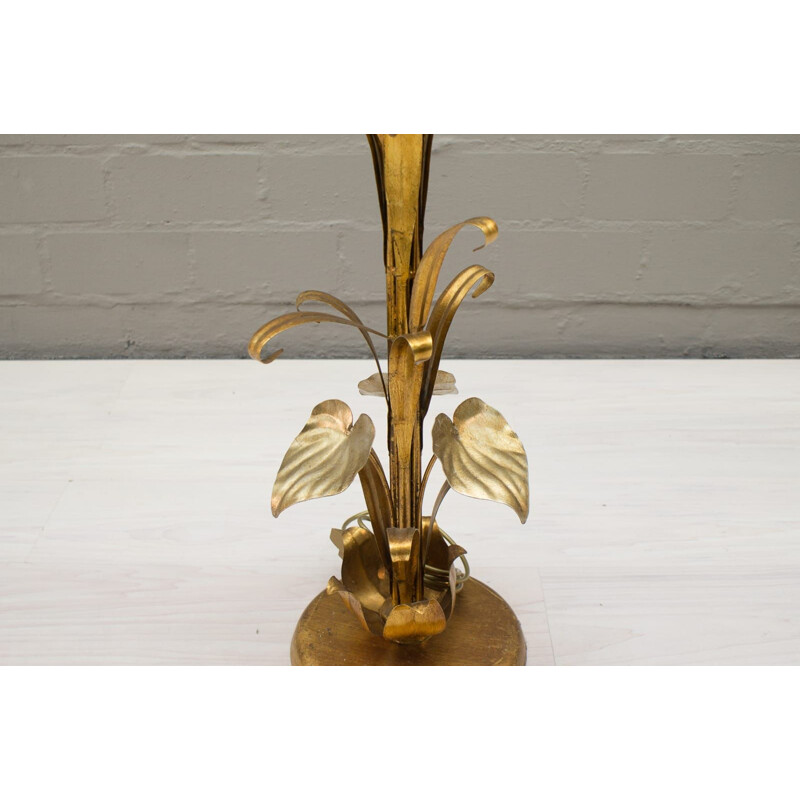 Vintage vloerlamp gouden boom