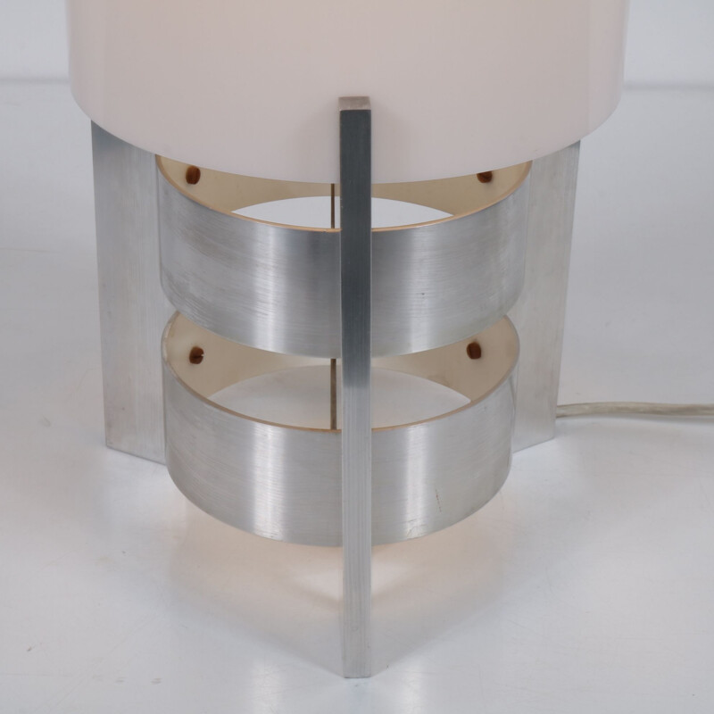 Lampe vintage en aluminium par Artiforte aux Pays-Bas