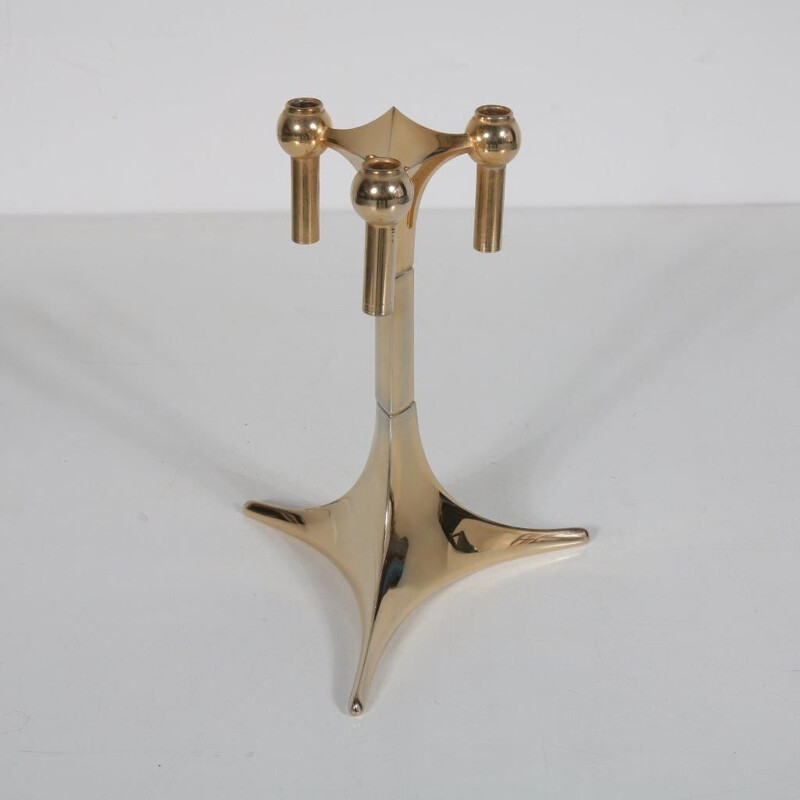 Vintage extendible candle holder by Nagel