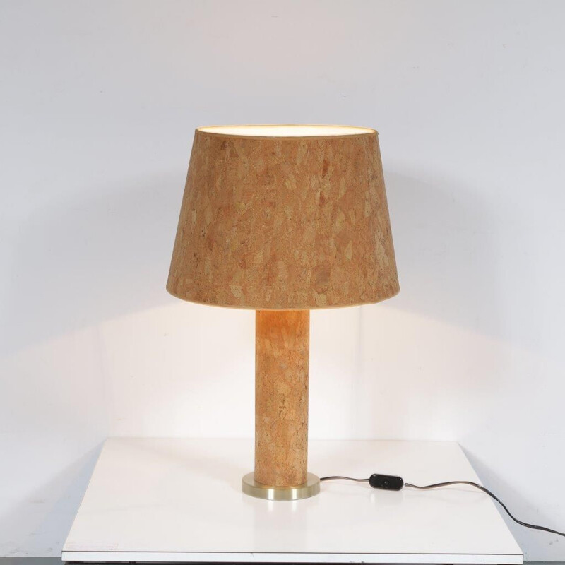Lampe vintage en liège par Ingo Maurer par M Design
