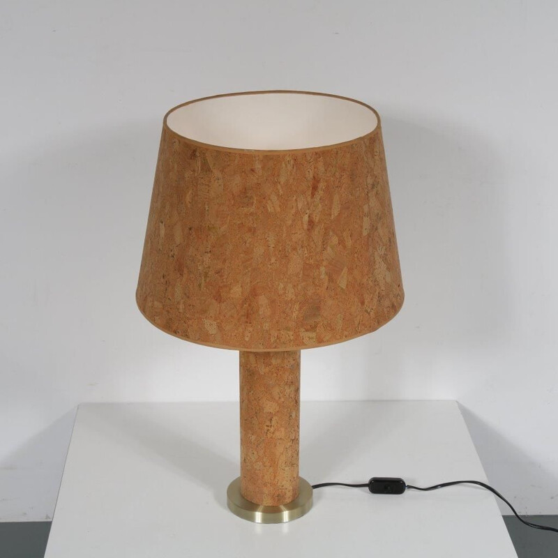 Lampe vintage en liège par Ingo Maurer par M Design