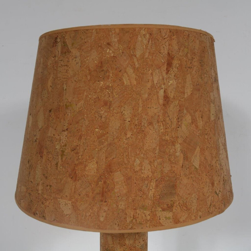 Vintage cork table lamp by Ingo Maurer by M Design