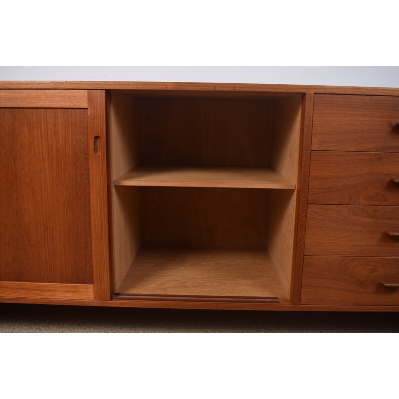 Credenza vintage in teak di Hans Wegner