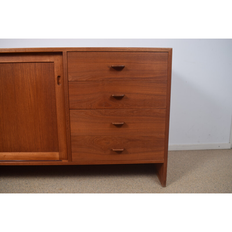 Credenza vintage in teak di Hans Wegner