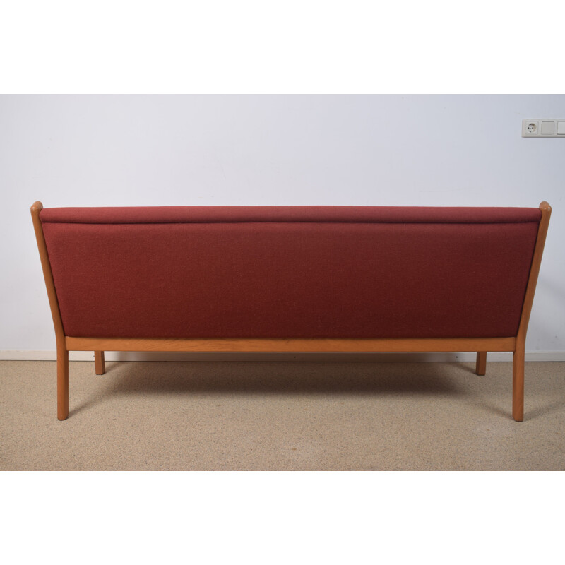 Vintage GE-265 3-seater oak sofa by Hans Wegner