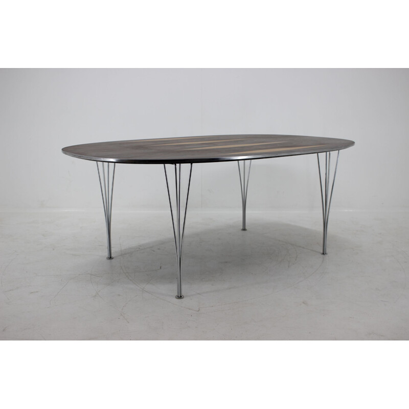 Table Super Ellipse en palissandre pour Fritz Hansen