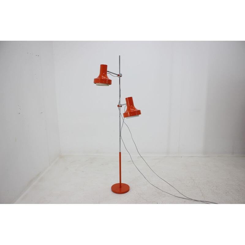 Vintage floor lamp red by Napako, 1980