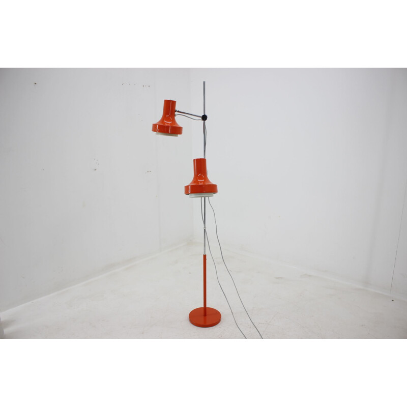 Vintage floor lamp red by Napako, 1980