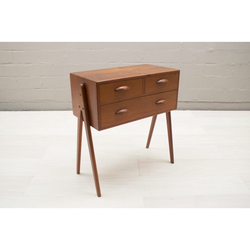 Vintage chest of drawers in teak from Barovero