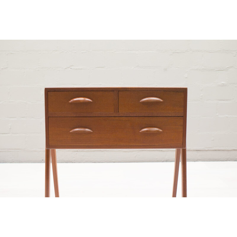 Vintage chest of drawers in teak from Barovero