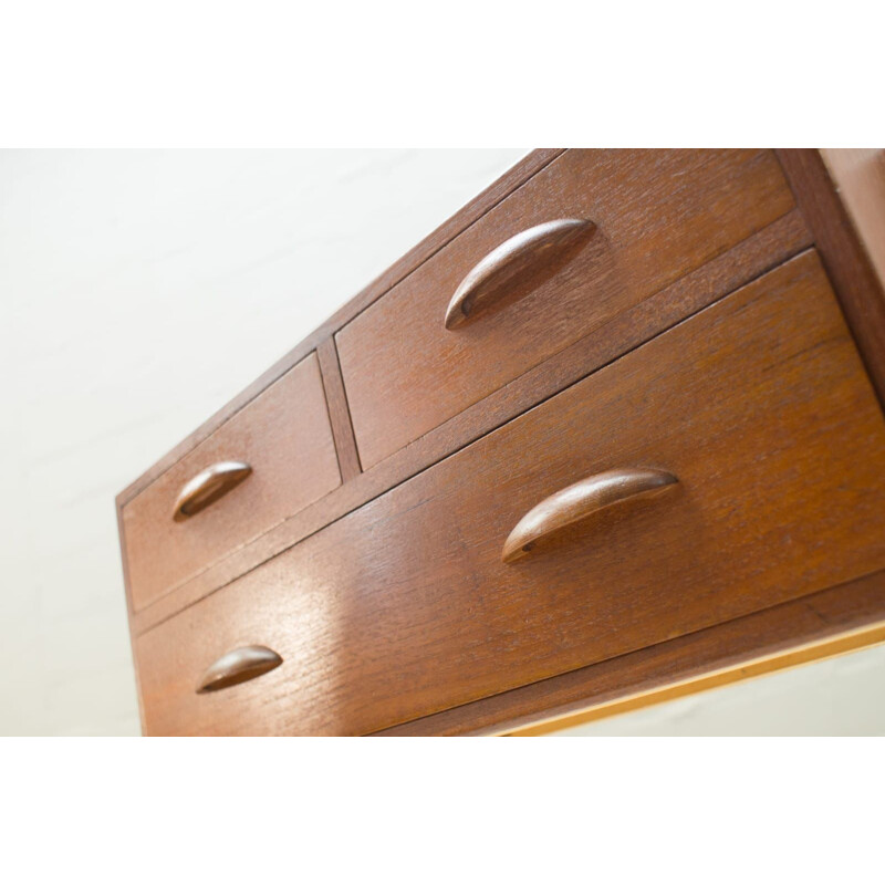 Vintage chest of drawers in teak from Barovero