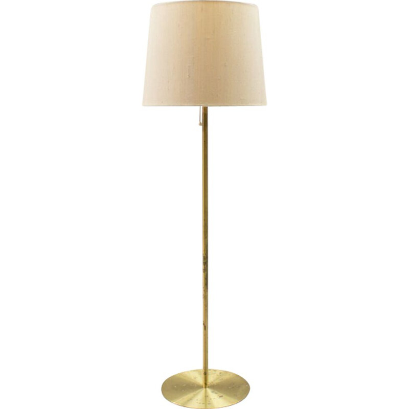 Vintage scandinavian floor lamp for Luxus in brass 1960s