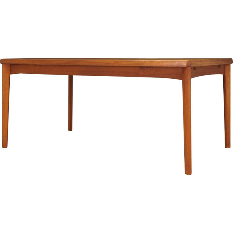 Vintage dining table in teak by Henning Kjaernulf for Vejle Stole Og 60-70s