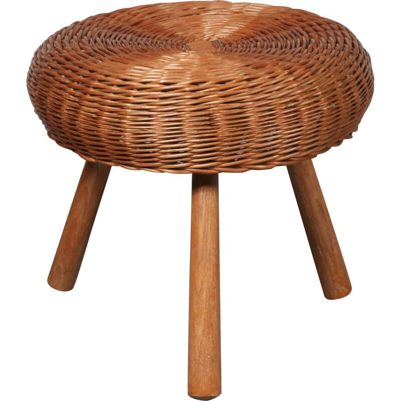 Vintage tripod stool by Tony Paul