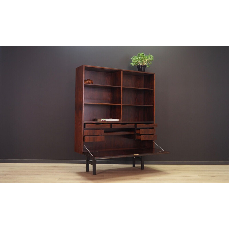 Vintage Omann Jun bookcase rosewood