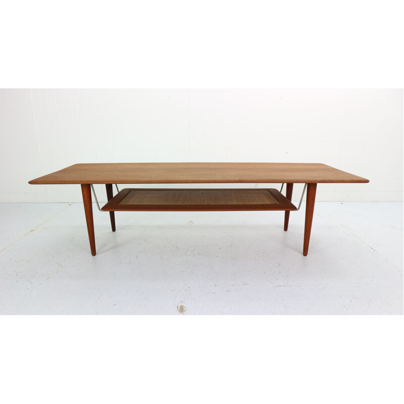 Vintage coffee table by Peter Hvidt & Orla Mølgaard Nielsen,1956