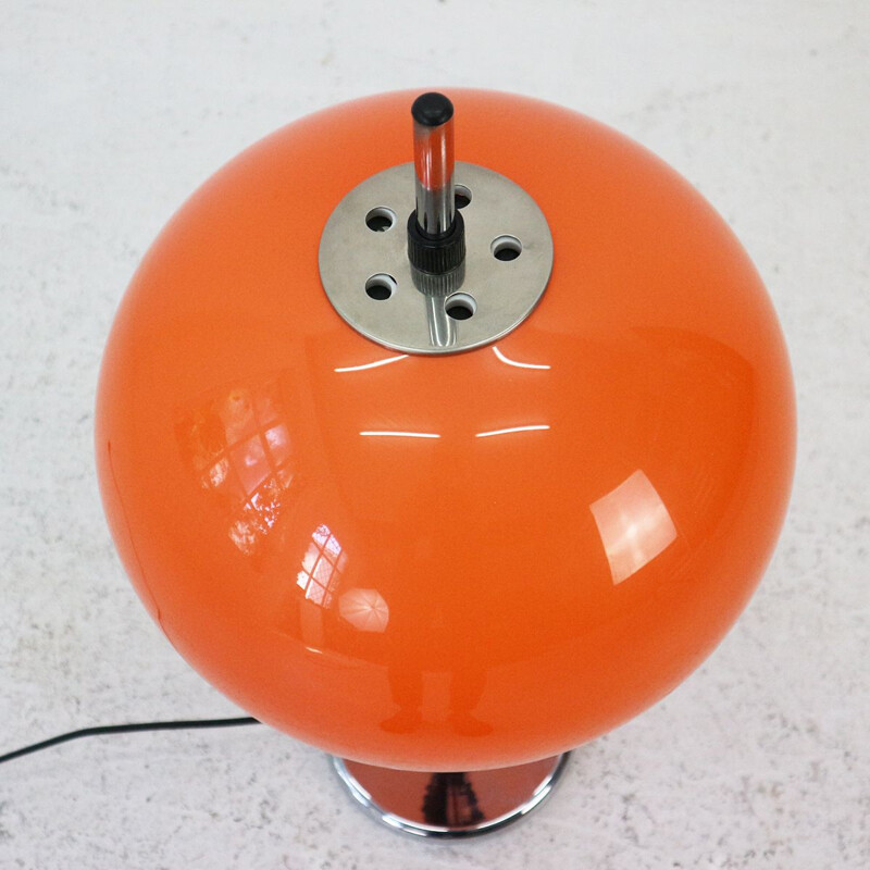 Lampe de table vintage avec abat-jour réglable en hauteur,1970