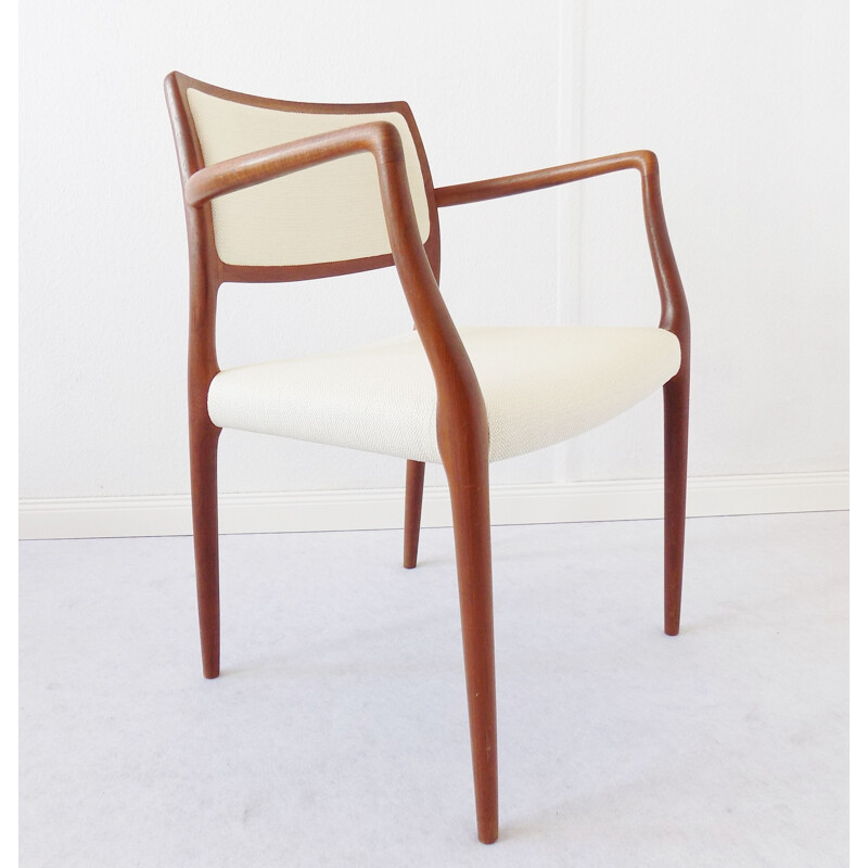 Vintage armchair in teak by Niels Möller Model 65,1960