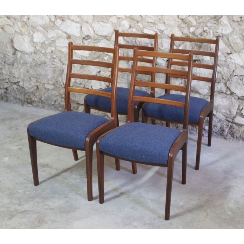 Set of 4 vintage teak chairs by VB Wilkins for G PLAN