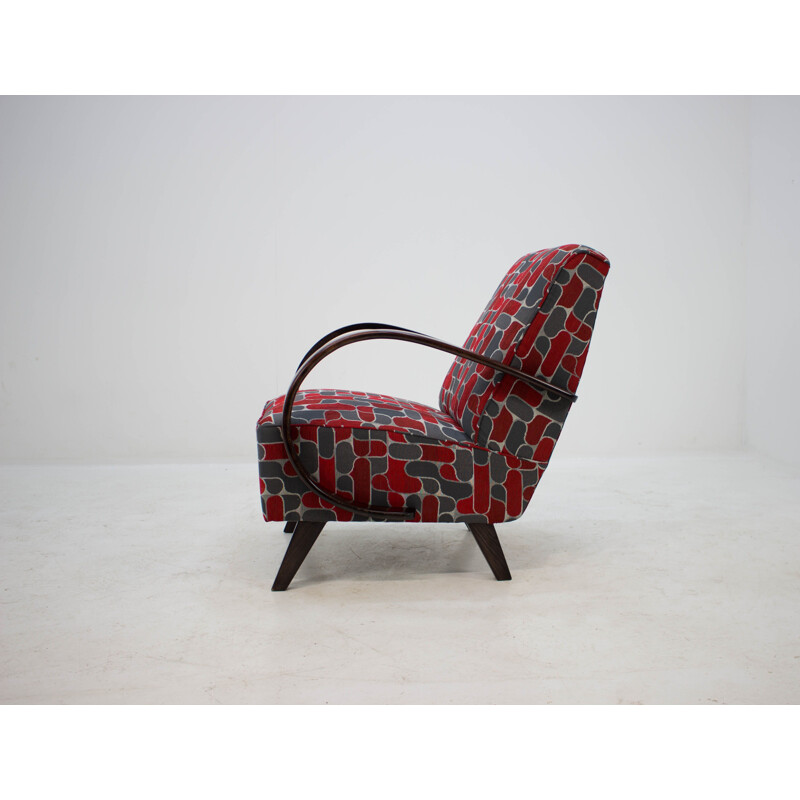 Vintage armchair by Jindrich Halabala for UP Zavody, 1950s