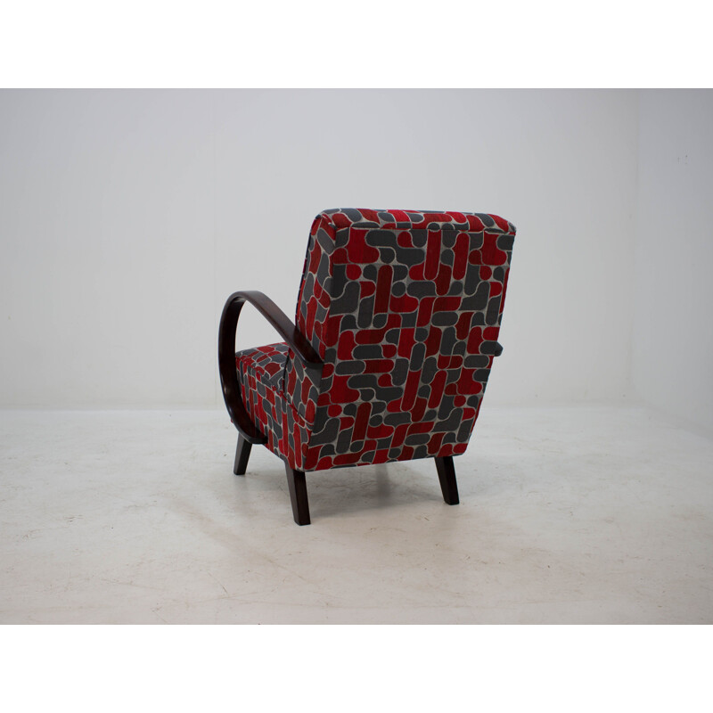 Vintage armchair by Jindrich Halabala for UP Zavody, 1950s