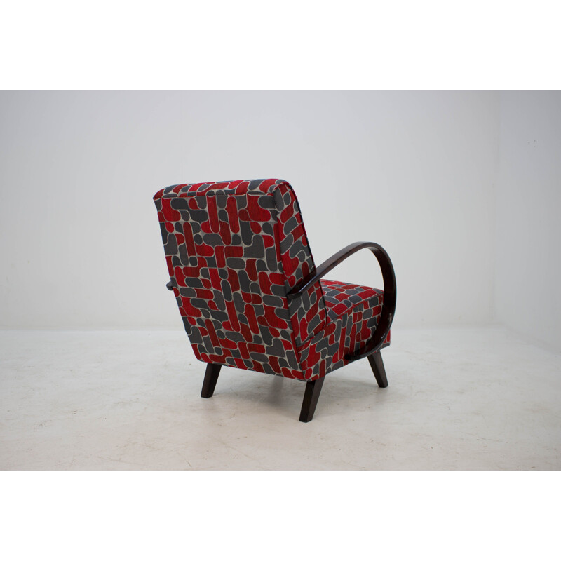 Fauteuil vintage de Jindrich Halabala pour UP Zavody, années 1950