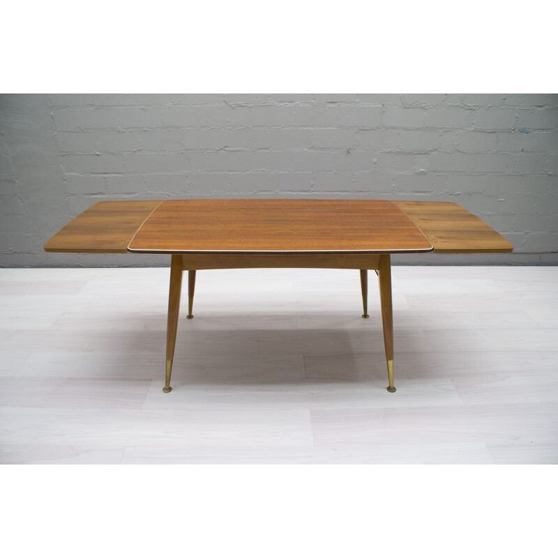 Vintage height-adjustable coffee or dining table, 1950s