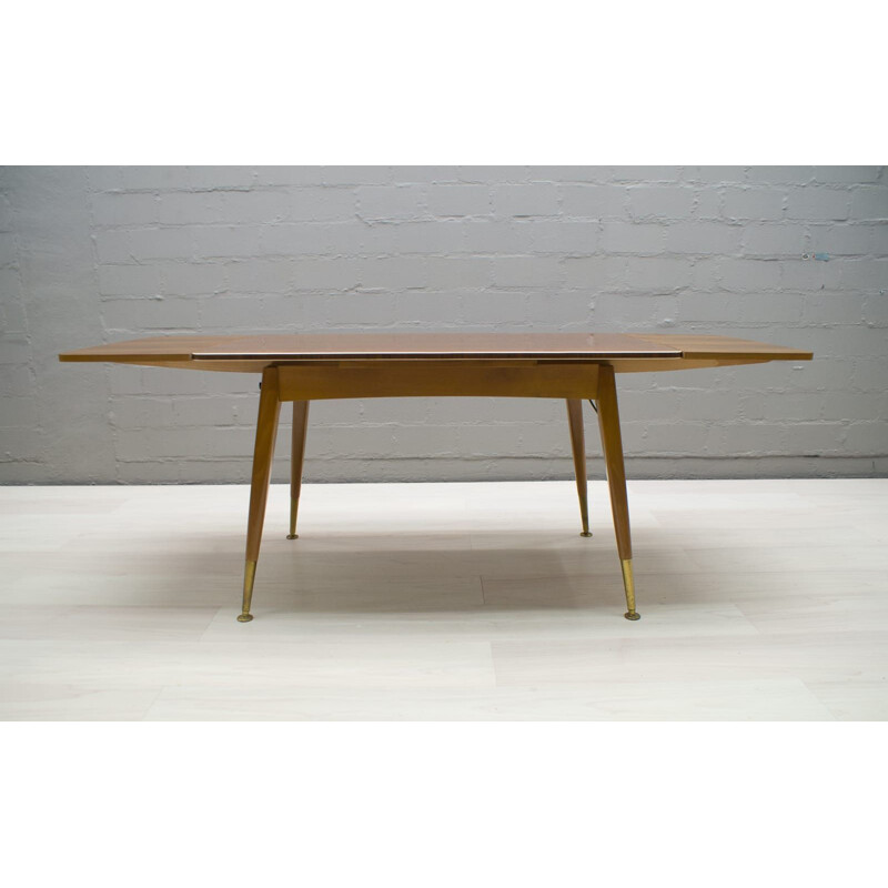 Vintage height-adjustable coffee or dining table, 1950s