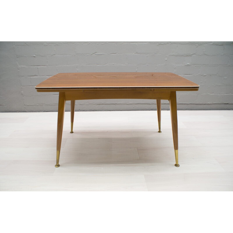 Vintage height-adjustable coffee or dining table, 1950s