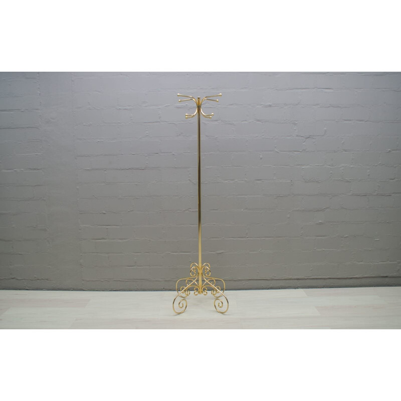 Vintage coat rack Hollywood Regency 1960s