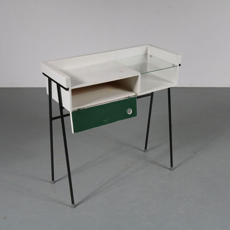 Vintage console table by Rob Parry for Gelderland, the Netherlands 1950s 