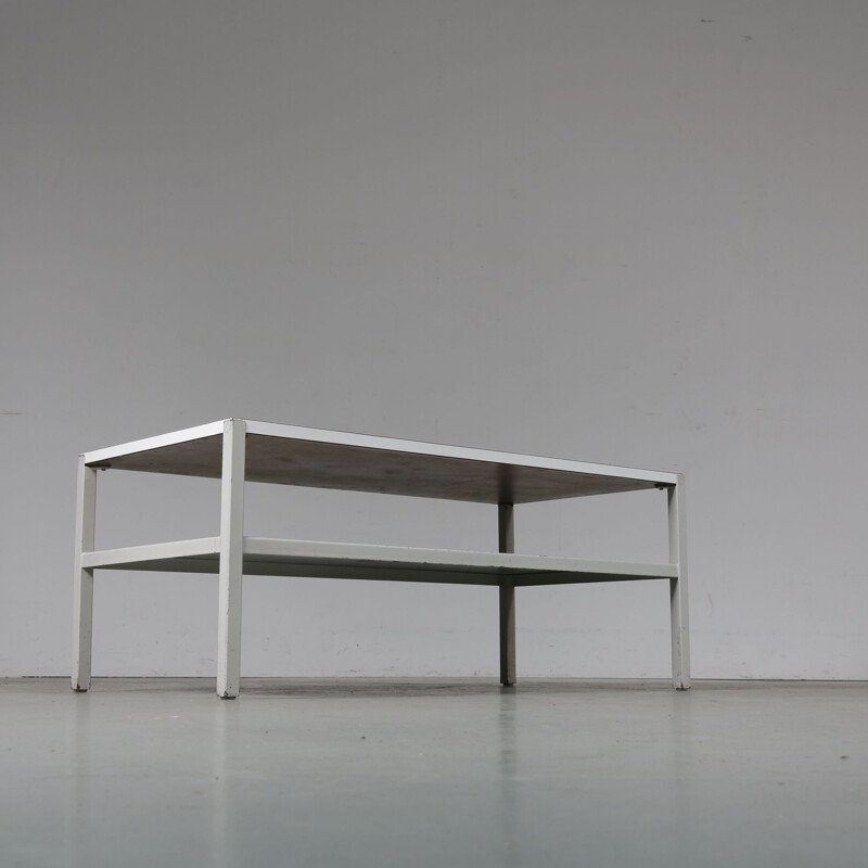 Vintage coffee table by Wim Rietveld for Ahrend de Cirkel 1950s