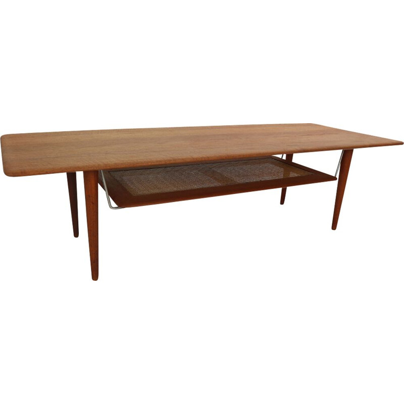 Vintage coffee table by Peter Hvidt & Orla Mølgaard Nielsen,1956