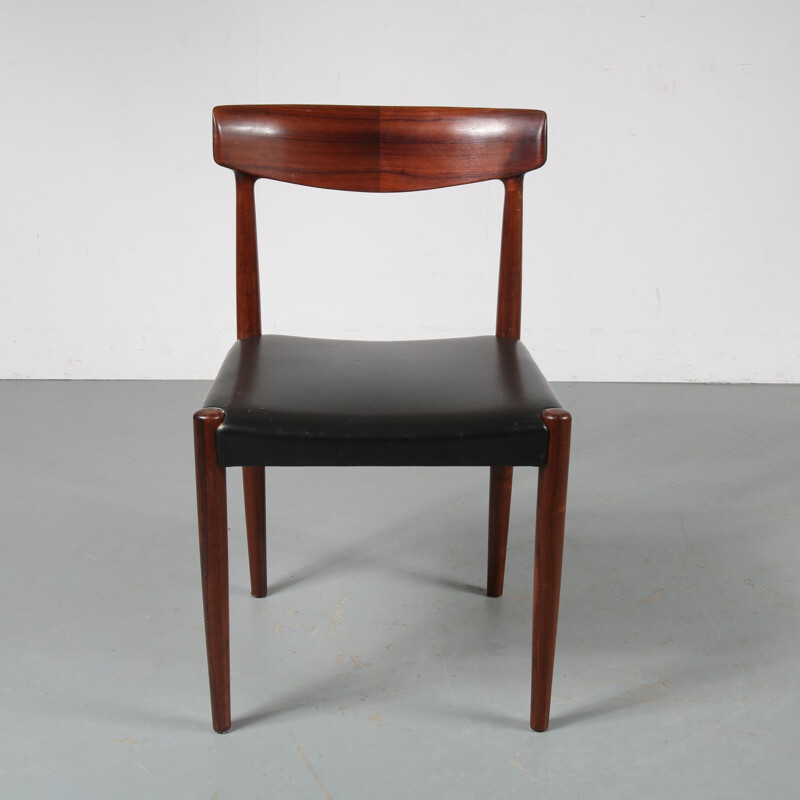 Vintage rosewood chair attributed to Knud Faerch by Bovenkamp 1960s 