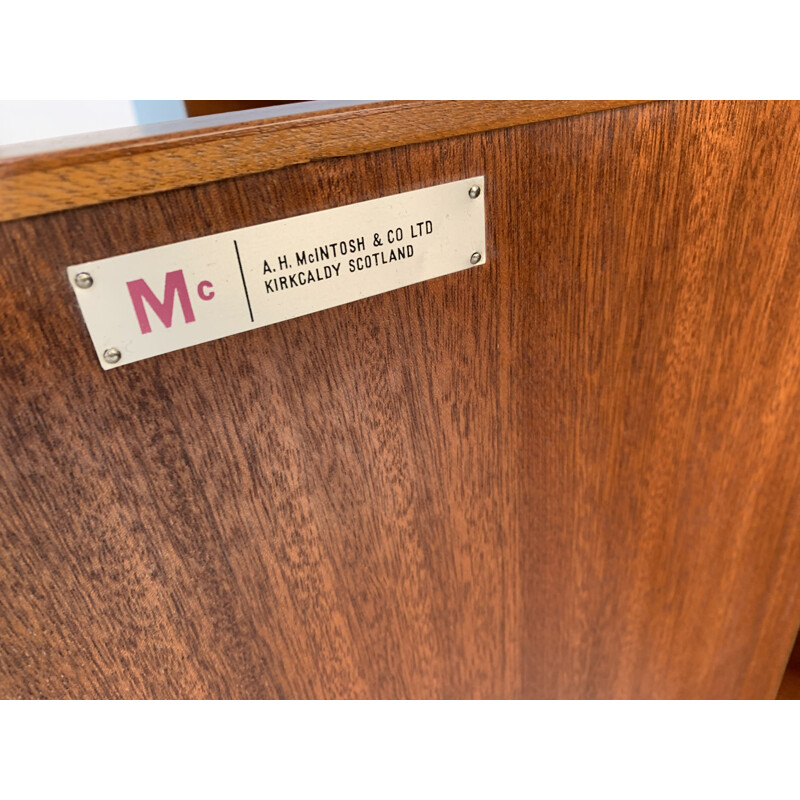 Vintage sideboard in teak by McIntosh LTD,1960