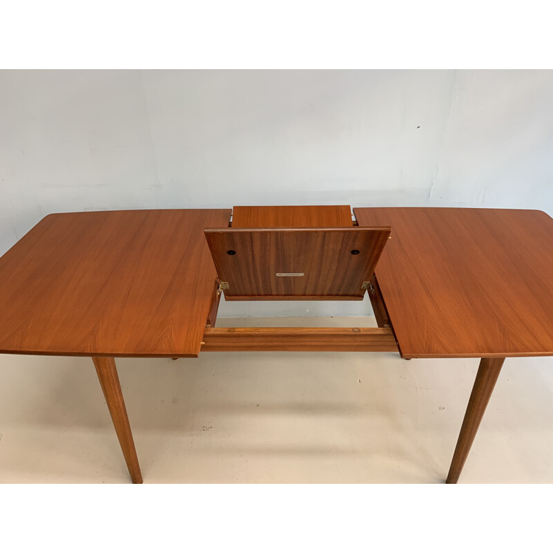 Vintage dining table in teak by McIntosh,1960