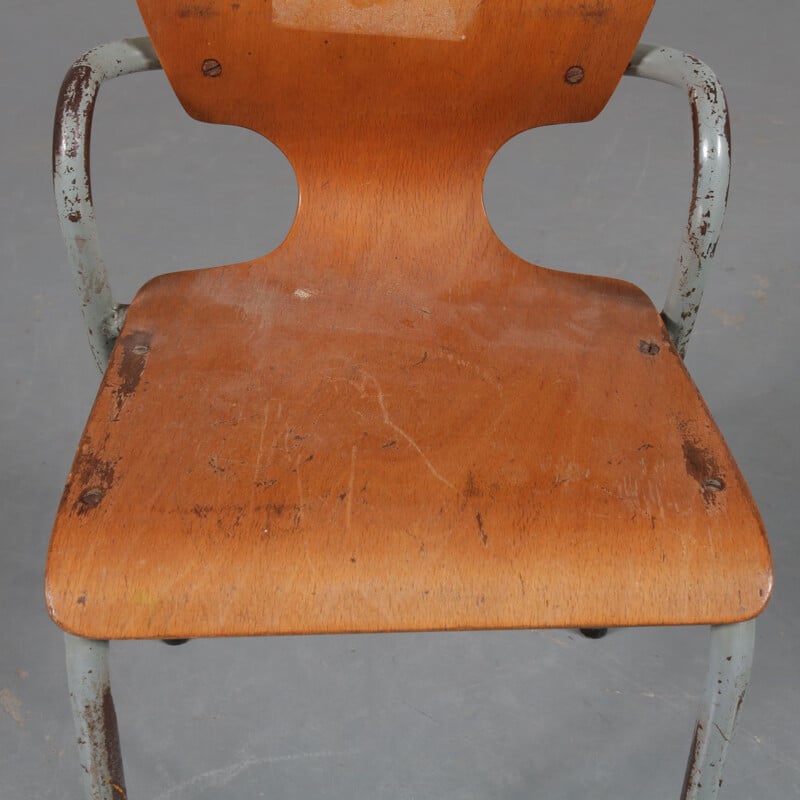 Vintage dining chair by Ahrend de Crikel,Netherlands,1950