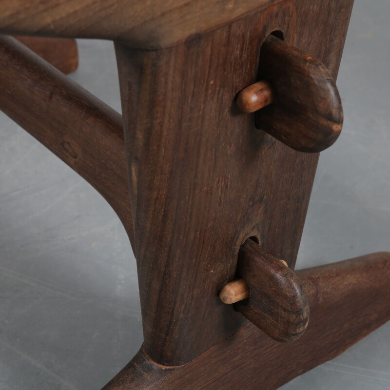 Vintage stool by Angel Pazmino, Ecuador,1960 