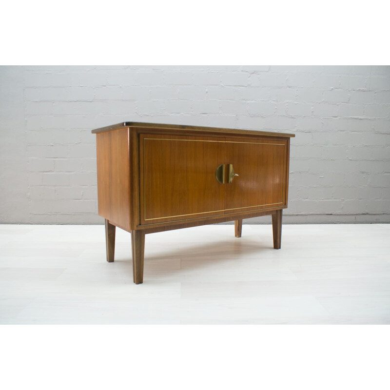 Vintage buffet with brass details,1950