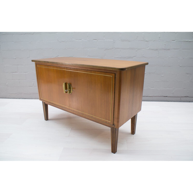 Vintage buffet with brass details,1950