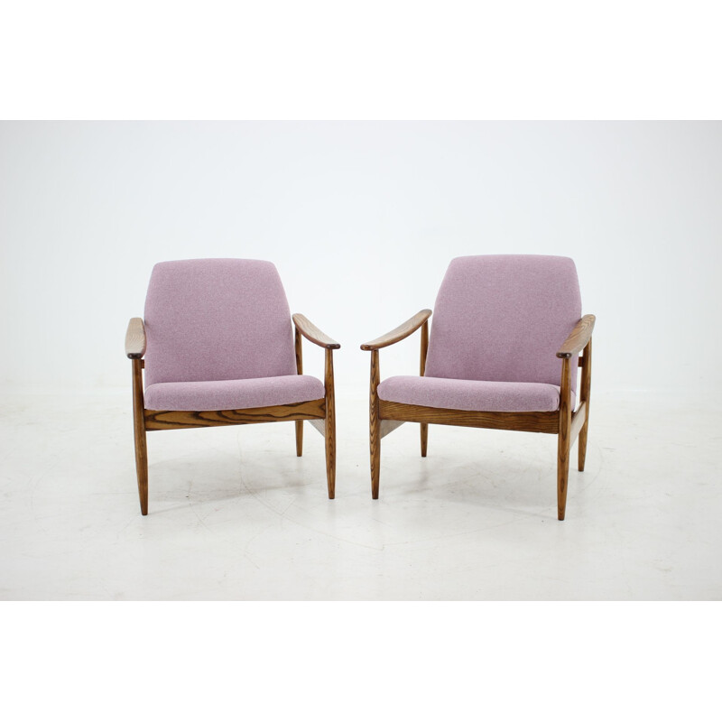 2 fauteuils vintage des années 60 
